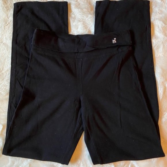 2/$30 Old Navy Black Yoga Pants Girls Size 10/12 - Picture 1 of 9